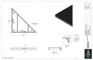 Stage Deck - 3ft x 3ft Tri Deck Platform