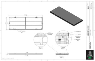Stage Deck - 3ft x 8ft G-Deck Staging Platform