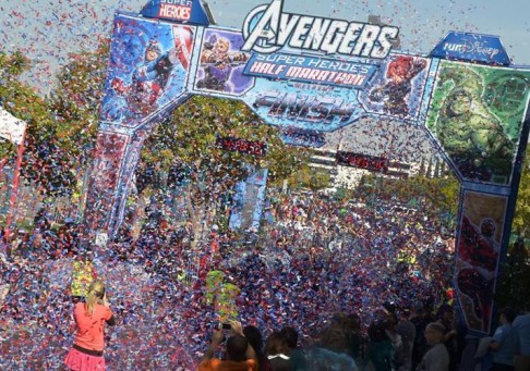 Truss Structure - Avengers Disney Half Marathon