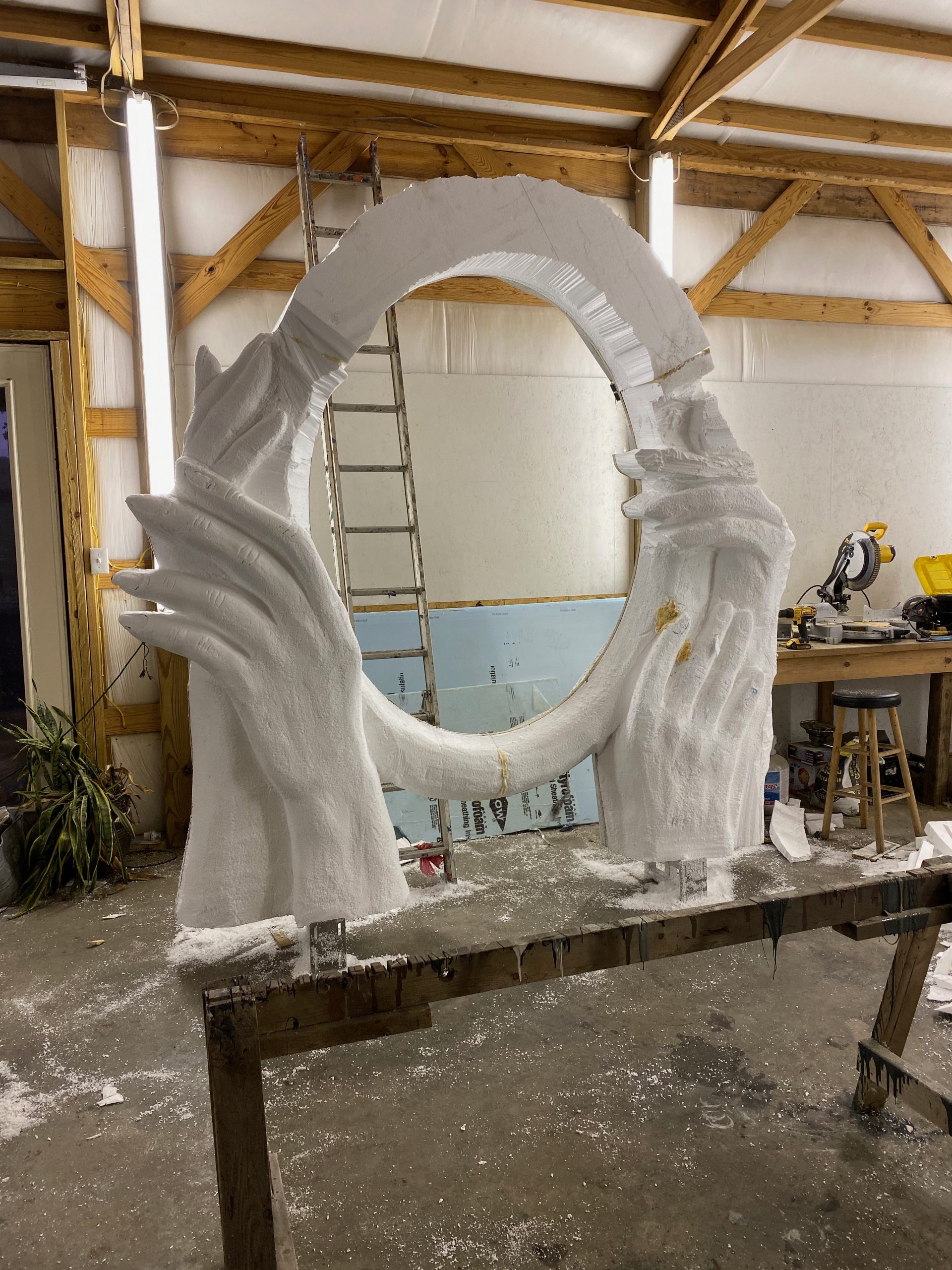 Foam Carving - Gallagher Staging & Manufacturing