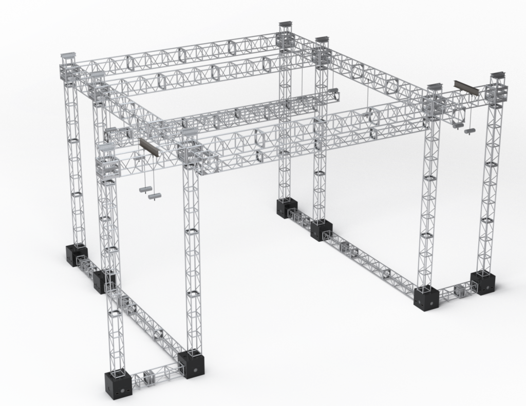 SelfClimbing Truss Grids Truss